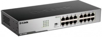 Коммутатор D-Link DGS-1016D/I 16G неуправляемый от магазина РЭССИ