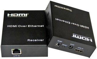 Набор адаптеров аудио-видео Premier 5-877-2 HDMI (f)/RJ45 черный от магазина РЭССИ
