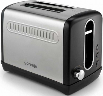 Тостер Gorenje T1100CLBK 860Вт черный от магазина РЭССИ