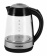 Чайник электрический Hyundai HYK-G3803 1.7л. 2200Вт черный/серебристый (корпус: стекло) от магазина РЭССИ