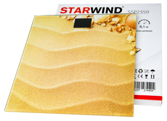 Весы напольные электронные Starwind SSP2359 макс.180кг рисунок от магазина РЭССИ