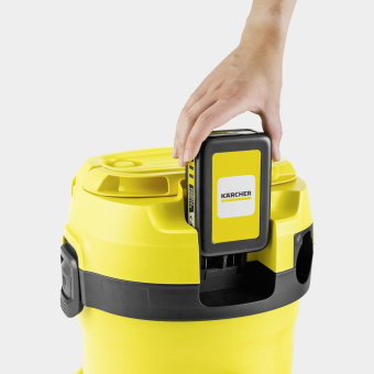 Пылесос Karcher WD 2-18 Battery Set V-12/18 245Вт желтый от магазина РЭССИ