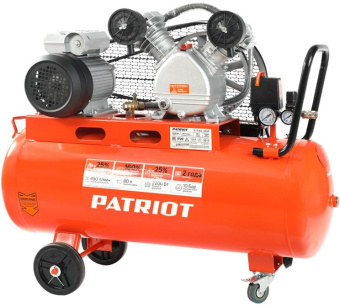 Компрессор поршневой Patriot PTR 80-450A масляный 450л/мин 80л 2200Вт оранжевый от магазина РЭССИ