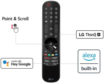 Телевизор LED LG 65" 65NANO766QA.ARUB синяя сажа 4K Ultra HD 60Hz DVB-T DVB-T2 DVB-C DVB-S DVB-S2 USB WiFi Smart TV (RUS) от магазина РЭССИ