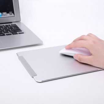 Коврик для мыши Deli NuSign NS816 серебристый от магазина РЭССИ