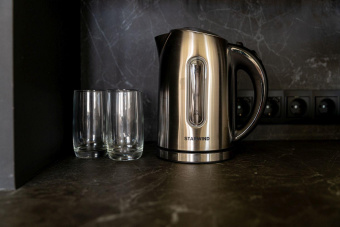 Чайник электрический Starwind SKS4210 1.7л. 2200Вт серебристый матовый (корпус: нержавеющая сталь) от магазина РЭССИ