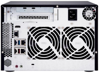 Сетевое хранилище NAS Qnap Original TVS-672XT-I3-8G 6-bay настольный Core i3 8100T от магазина РЭССИ