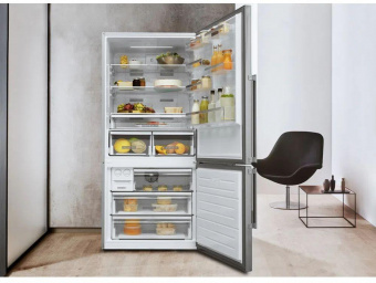 Холодильник Whirlpool W84BE 72 X нержавеющая сталь (двухкамерный) от магазина РЭССИ