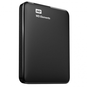 Жесткий диск WD USB 3.0 1Tb WDBUZG0010BBK-WESN Elements Portable 2.5" черный от магазина РЭССИ