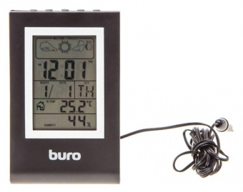 Погодная станция Buro H117AB серебристый/черный от магазина РЭССИ
