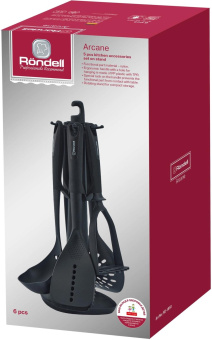 Набор из 5 кухонных аксессуаров на стенде Arcane Rondell RD-1859 от магазина РЭССИ