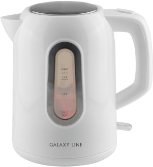 Чайник электрический Galaxy Line GL 0212 1.7л. 2200Вт белый (корпус: пластик) от магазина РЭССИ