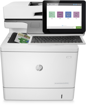 МФУ лазерный HP Color LaserJet Enterprise M578c (7ZU87A) A4 Duplex белый от магазина РЭССИ
