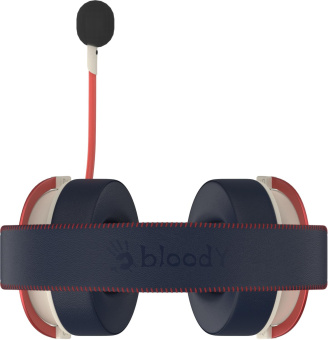 Наушники с микрофоном A4Tech Bloody M595 Proxy Boom бежевый/черный 2.3м мониторные USB оголовье (M595) от магазина РЭССИ