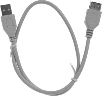 Кабель-удлинитель Premier 5-905 USB A(m) USB 2.0 A (f) 0.5м (5-905 0.5) серый от магазина РЭССИ