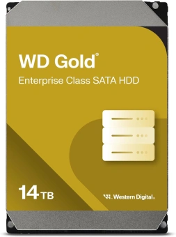 Жесткий диск WD SATA-III 14TB WD142KRYZ Desktop Gold 512E (7200rpm) 512Mb 3.5" от магазина РЭССИ
