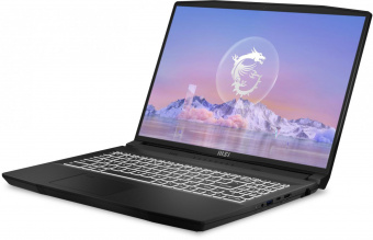 Ноутбук MSI Creator M16 B12VE-810RU Core i7 12650H 16Gb SSD1Tb NVIDIA GeForce RTX4050 6Gb 16" IPS FHD+ (1920x1200) Windows 11 Professional black WiFi BT Cam (9S7-158531-810) от магазина РЭССИ