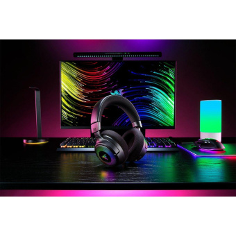 Наушники с микрофоном Razer Kraken V4 черный накладные BT оголовье (RZ04-05170100-R3M1) от магазина РЭССИ