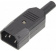 Вилка Lanmaster LAN-IEC-320-C14/90 угловая от магазина РЭССИ