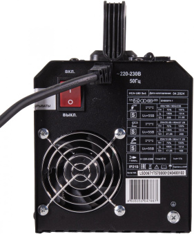 Сварочный полуавтомат Вихрь ИСА-180 3в1 инвертор FLUX, MMA,TIG-Lift 4.8кВт от магазина РЭССИ