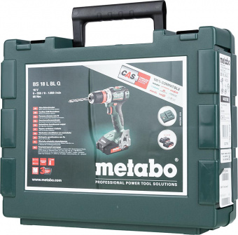 Дрель-шуруповерт Metabo BS 18 L BL Q аккум. патрон:быстрозажимной (кейс в комплекте) (602327500) от магазина РЭССИ