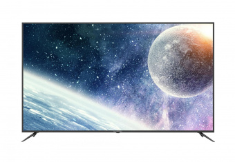 Телевизор LED Hyundai 75" H-LED75BU7002 Салют ТВ Metal черный 4K Ultra HD 60Hz DVB-T DVB-T2 DVB-C DVB-S DVB-S2 USB WiFi Smart TV от магазина РЭССИ