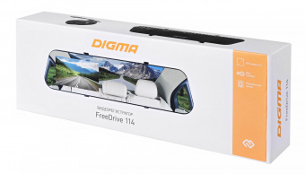 Видеорегистратор Digma FreeDrive 114 Mirror черный 1080x1920 1080p 130гр. GP2247E от магазина РЭССИ