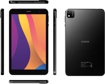 Планшет Digma Optima 8259C 4G T310 (1.8) 4C RAM2Gb ROM32Gb 8" IPS 1280x800 3G 4G Android 12 черный 2Mpix 2Mpix BT GPS WiFi Touch microSD 128Gb 4000mAh от магазина РЭССИ