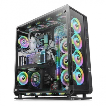 Корпус Thermaltake Core P8 TG черный без БП ATX 18x120mm 12x140mm 2xUSB2.0 2xUSB3.0 audio bott PSU от магазина РЭССИ