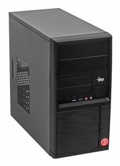 ПК IRU Home 225 MT Ryzen 5 3400G (3.7) 8Gb SSD240Gb RX Vega 11 Free DOS GbitEth 400W черный от магазина РЭССИ