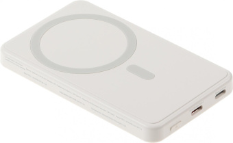 Мобильный аккумулятор Solove W9 5000mAh QC3.0/PD3.0 20W 3A USB-C беспров.зар. бежевый (W9 BEIGE RUS) от магазина РЭССИ