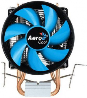 Устройство охлаждения(кулер) Aerocool Verkho 2 Dual Soc-AM4/1151/1200/2066 4-pin 15-25dB Al+Cu 120W 370gr Ret от магазина РЭССИ
