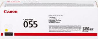 Картридж лазерный Canon 055Y 3013C002 желтый (2100стр.) для Canon LBP663Cdw/LBP664Cx/MF746Cx/MF742Cdw/MF744Cdw от магазина РЭССИ