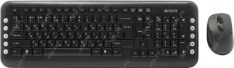 Клавиатура + мышь A4Tech V-Track 7200N клав:черный мышь:черный USB беспроводная Multimedia от магазина РЭССИ