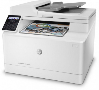 МФУ лазерный HP Color LaserJet Pro M183fw (7KW56A) A4 Net WiFi белый от магазина РЭССИ