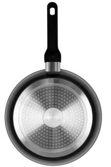 Сковорода Rondell Midnight RDA-1238 круглая 26см покрытие: Xylan Plus ручка несъемная (без крышки) черный от магазина РЭССИ