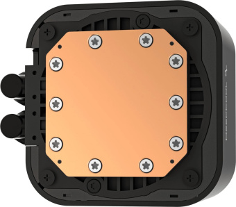 Система водяного охлаждения Deepcool LQ360 ARGB Soc-AM5/AM4/1200/1700/1851 черный 4-pin 38.71dB Al LCD 350W 1840gr Ret (R-LQ360-BKLSMW-G-1) от магазина РЭССИ