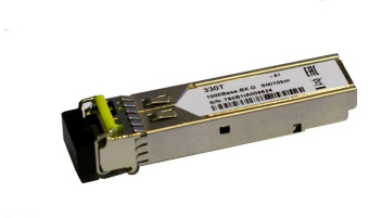 Трансивер D-Link 330T/10KM/A1A 1000Base-BX-D,Simplex LC,TX:1550nm,RX:1310nm,SM,10KM от магазина РЭССИ