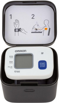 Тонометр автоматический Omron RS2 (HEM-6121-RU) от магазина РЭССИ