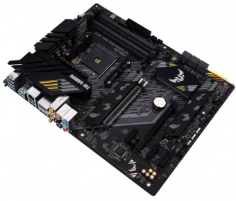 Материнская плата Asus TUF GAMING B550-PLUS WIFI II Soc-AM4 AMD B550 4xDDR4 ATX AC`97 8ch(7.1) 2.5Gg RAID+HDMI+DP от магазина РЭССИ