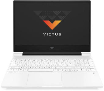 Ноутбук HP Victus 15-fa1033nn Core i5 12500H 16Gb SSD512Gb NVIDIA GeForce RTX4060 8Gb 15.6" IPS FHD (1920x1080) Free DOS white WiFi BT Cam (A0MY5EA) от магазина РЭССИ