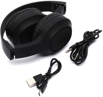 Гарнитура накладные Hoco Charm W46 черный беспроводные bluetooth оголовье от магазина РЭССИ