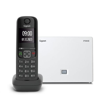 Телефон IP Gigaset AS690IP BASE RUS черный (S30852-H3124-R101) от магазина РЭССИ