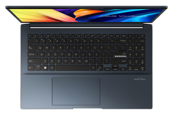 Ноутбук Asus Vivobook Pro 15 M6500QH-HN038 Ryzen 5 5600H 16Gb SSD512Gb NVIDIA GeForce GTX 1650 4Gb 15.6" IPS FHD (1920x1080) noOS blue WiFi BT Cam (90NB0YJ1-M001T0) от магазина РЭССИ
