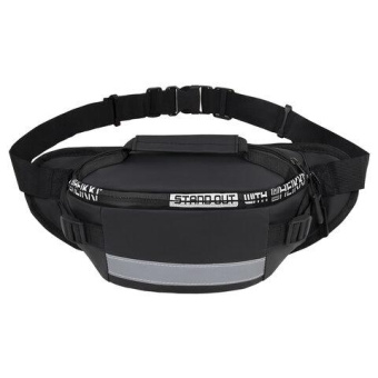 Сумка на пояс HEIKKI Rio ХЕЙКИ два отделения регулируемый ремень светоотражающий элемент 36x9х13 см 272618 от магазина РЭССИ