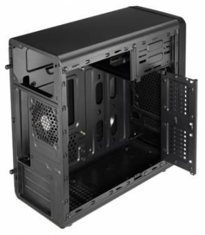 Корпус Aerocool Qs-180 черный без БП mATX 1x80mm 2xUSB2.0 1xUSB3.0 audio от магазина РЭССИ