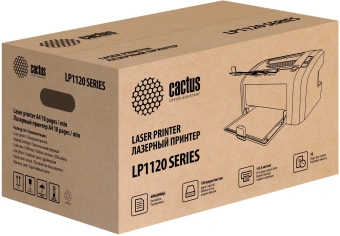 Принтер лазерный Cactus CS-LP1120NWW A4 белый (в комплекте: картридж + кабель USB, Ethernet) от магазина РЭССИ