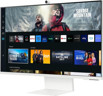Монитор Samsung 32" M8 LS32CM801UI белый VA LED 16:9 HDMI M/M матовая HAS 400cd 178гр/178гр 3840x2160 60Hz 4K USB 7.2кг от магазина РЭССИ