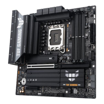 Материнская плата Asus TUF GAMING B860M-PLUS Soc-1851 Intel B860 4xDDR5 mATX AC`97 8ch(7.1) 2.5Gg RAID+HDMI+DP от магазина РЭССИ