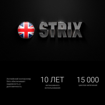 Чайник электрический Polaris PWK 1725CGLD 1.7л. 2200Вт серебристый матовый корпус: стекло/металл от магазина РЭССИ